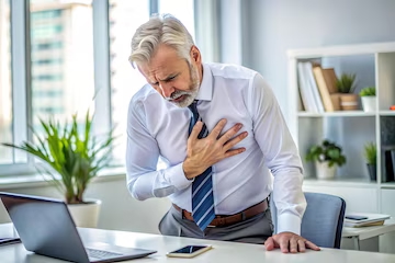 Why Office Workers Experience Chest Tightness